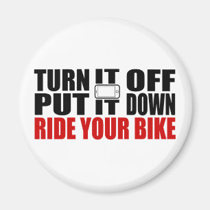 Stäng av den, lägg ner den, riv bike magnet