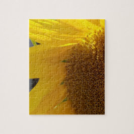 Stäng av Gult Solros Pussel