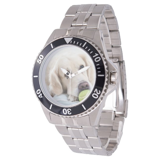 Stäng av Hund Armbandsur (Vinklad)