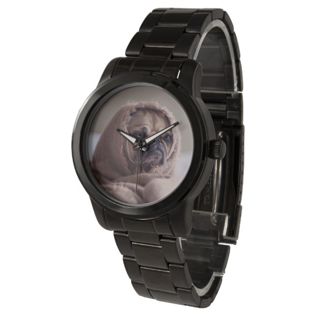 Stäng av Hund Armbandsur (Vinklad)