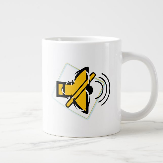 Stäng av jumbo mugg (Höger)
