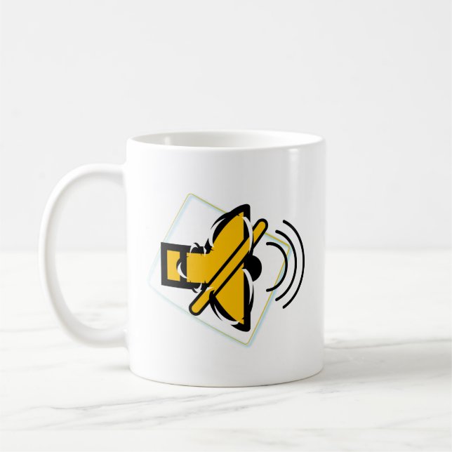 Stäng av kaffemugg (Vänster)