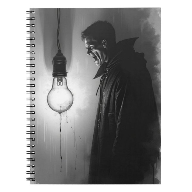 Stäng av Ljuset Dang Anteckningsbok (Framsidan)