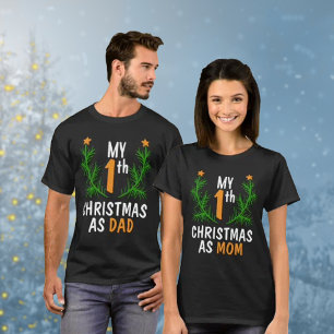 Stäng av min första jul som t shirt