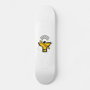 Stäng av mini skateboard bräda 18,5 cm