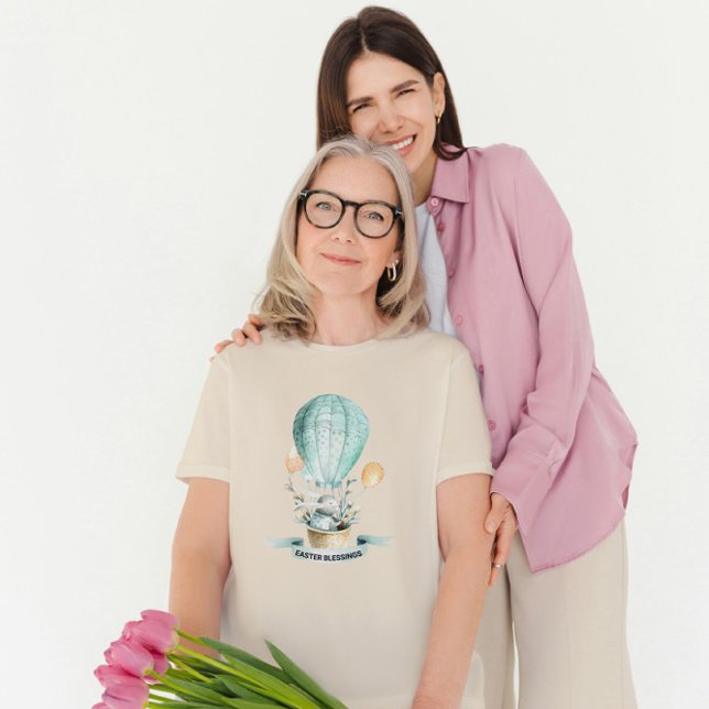 Stäng av Påskhare i en Hett Blegering, Anpassnings T Shirt (Skapare uppladdad)