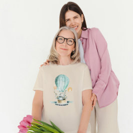 Stäng av Påskhare i en Hett Blegering, Anpassnings T Shirt