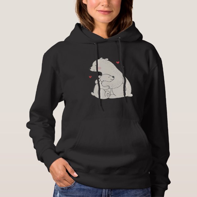Stäng av Polarna med Baby T Shirt (Framsida)
