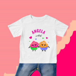 Stäng av små muffinsar t shirt