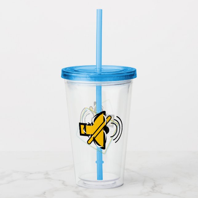 Stäng av take away mugg (Framsida)