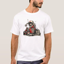 Stång av tecknad-råtta