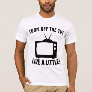 STÄNG AV TVN! ANTI-TELEVISION T-SHIRTS