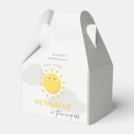 Stäng av vår lilla solskensfärgade Gult när som he Presentaskar