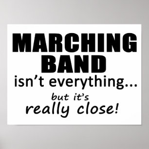 Stäng av Verkligen Marching Band Poster