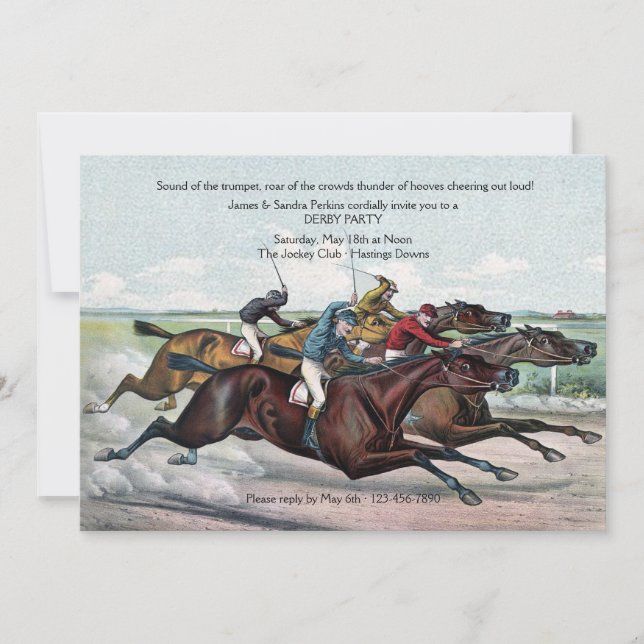 Stäng Avsluta Derby-inbjudan Inbjudningar (Framsida)