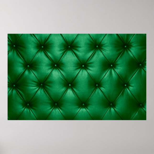 Stäng bakgrunden struktur i den mörk grönt kapiton poster (Framsidan)