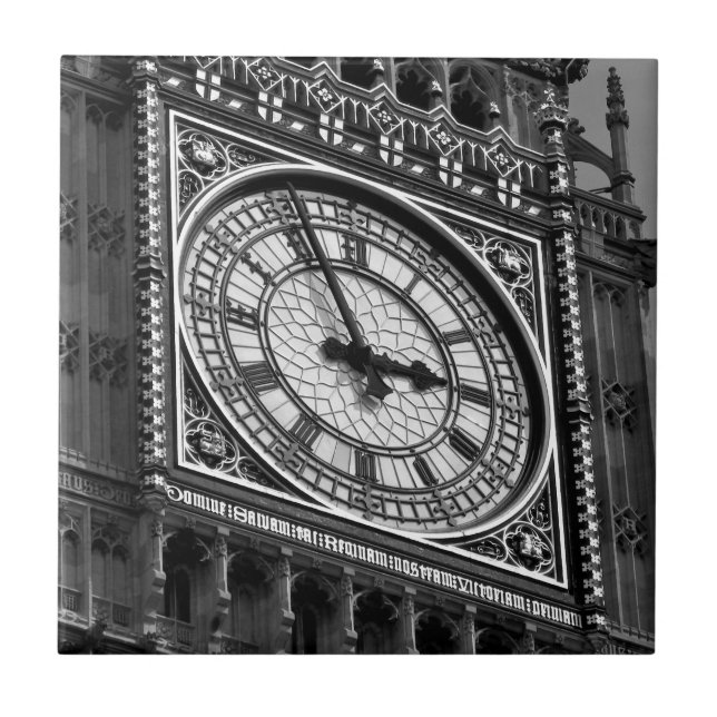 Stäng Big Ben Clock Torn Travel Europe Kakelplatta (Framsidan)
