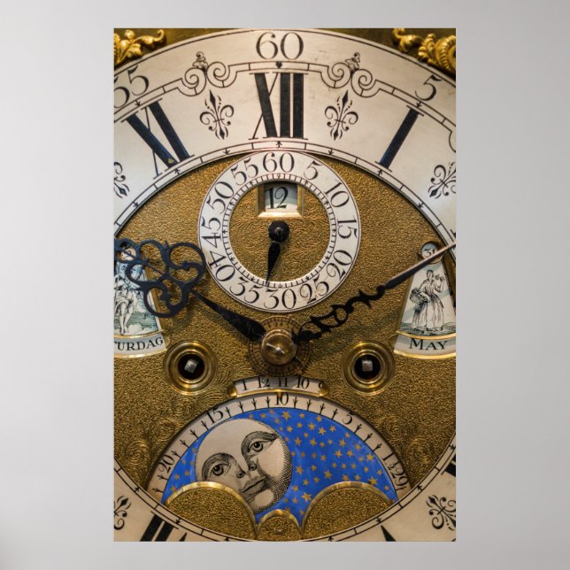 Stäng en gammal klocka, Tyskland Poster (Framsidan)