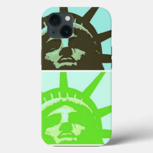 Stäng Frihetsgudinnan för popup-kontur