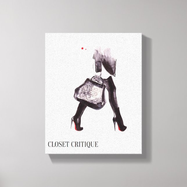 STÄNG KRITIK CANVAS WRAP (Framsida)