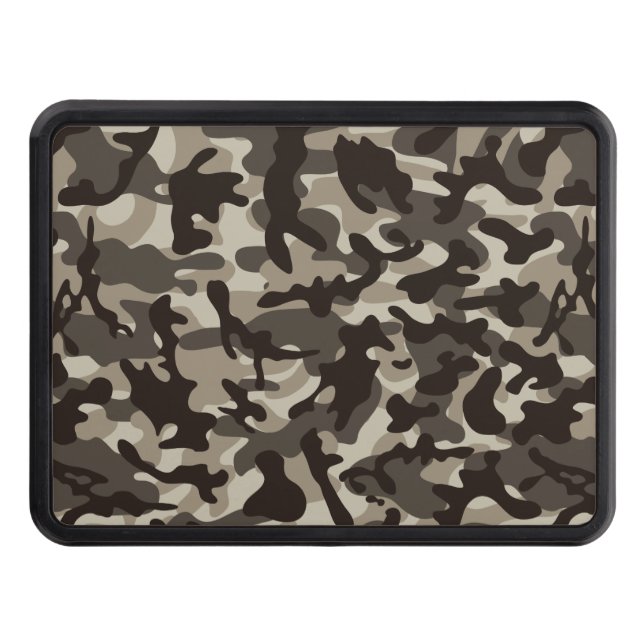 Stäng Kvartskamouflage Dragkroksskydd (Framsidan)