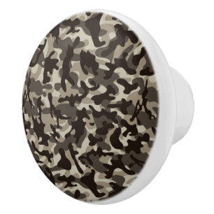Stäng Kvartskamouflage Knopp