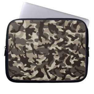 Stäng Kvartskamouflage Laptop Fodral