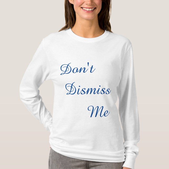 Stäng mig inte t shirt (Framsida)