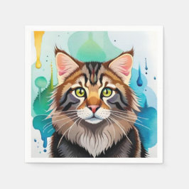 Stäng mini-Urklipp för tyst hund Pappersservett