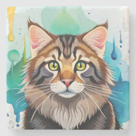 Stäng mini-Urklipp för tyst hund Stenunderlägg