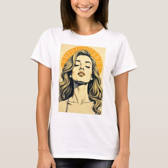 Stäng ögonen  t shirt (Framsida)