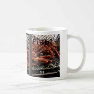 Stäng sig upp & fiska! kaffemugg
