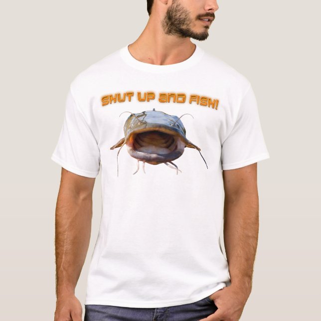 Stäng sig upp & fiska tee (Framsida)