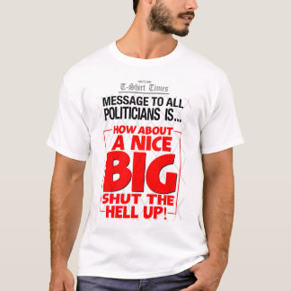Stäng sig upp tee shirt