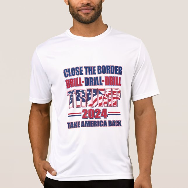 Stäng trumpan för Gräns-borrning 2024 T Shirt (Framsida)