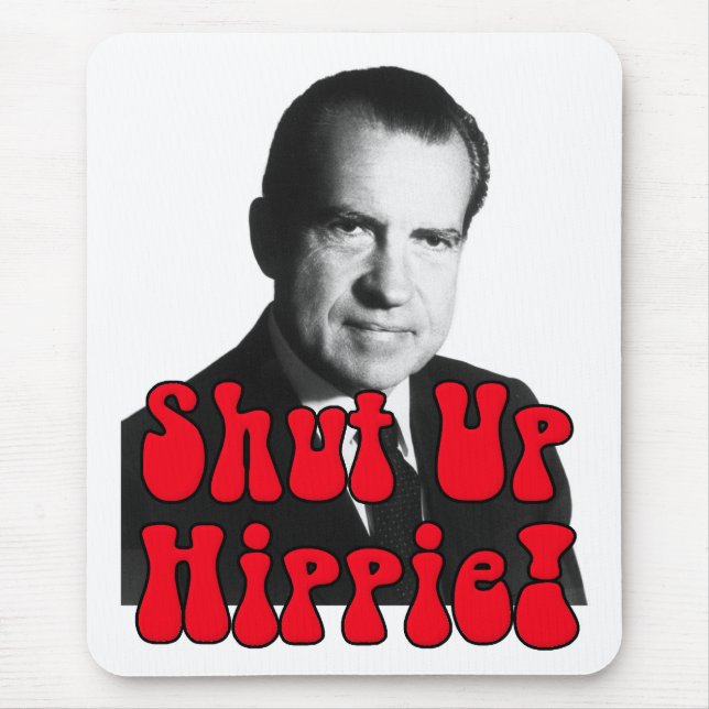 Stäng upp hippien -- Richard Nixon Musmatta (Framsidan)