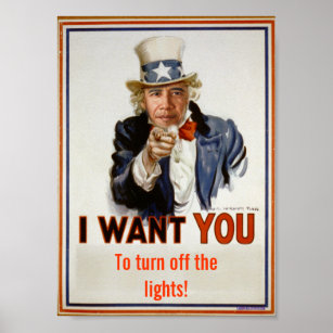 "stänga av ljus" Poster