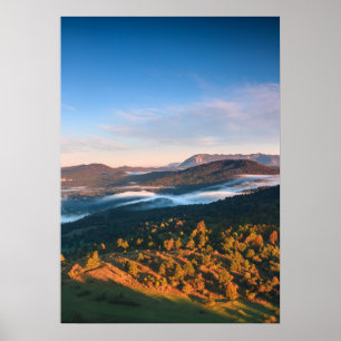 Stängande höstlärare från Šilentabor, Slovenien Poster