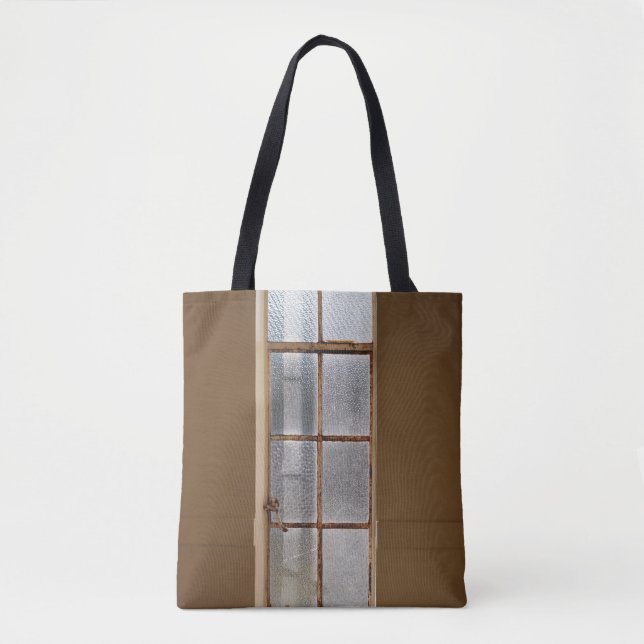 STÄNGD CLEAR GLAS 8-PANELFÖNSTER TYGKASSE (Framsida)