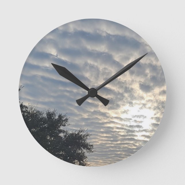 STÄNGD FUSION RIPPED RUND KLOCKA (Framsida)