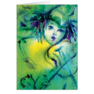 STÄNGD I GRÖNT HÄLSNINGSKORT