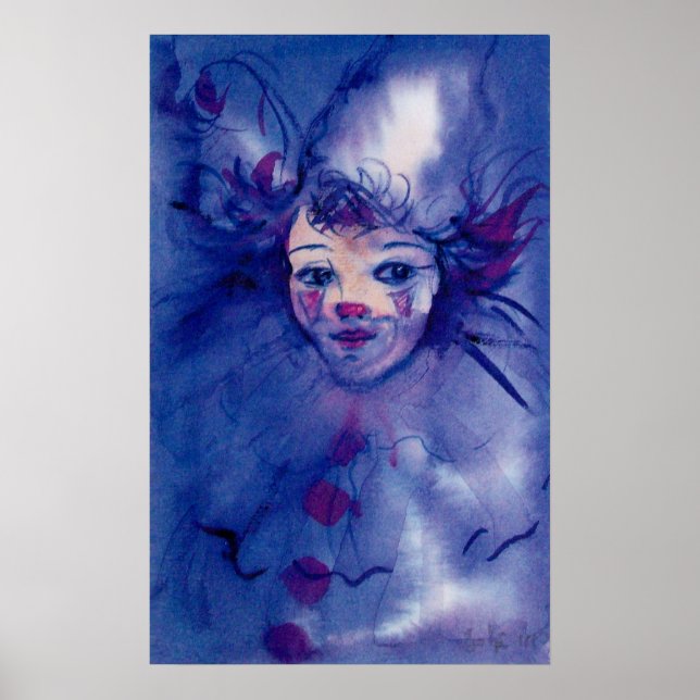 STÄNGD I LILA POSTER (Framsidan)