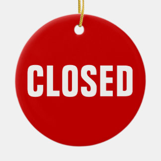 Stängd och öppen ornament