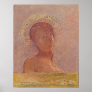 Stängd Ögon (Redon 1899) Poster