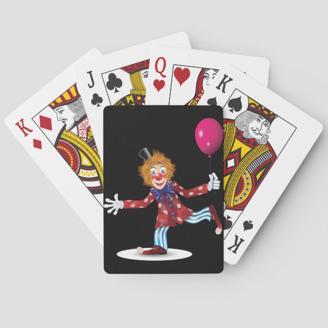 Stängda med ett ballongkort casinokort (Baksidan)