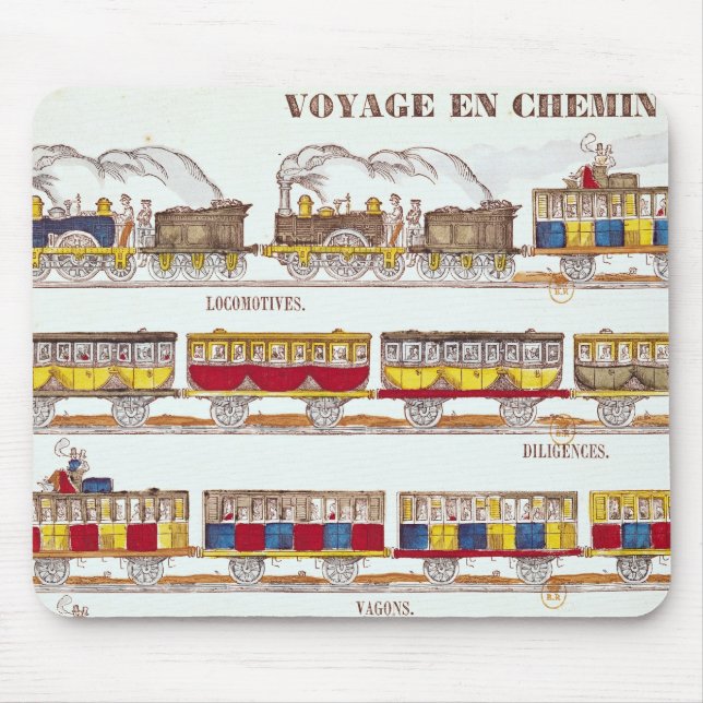 Stången reser i 1845 musmatta (Framsidan)