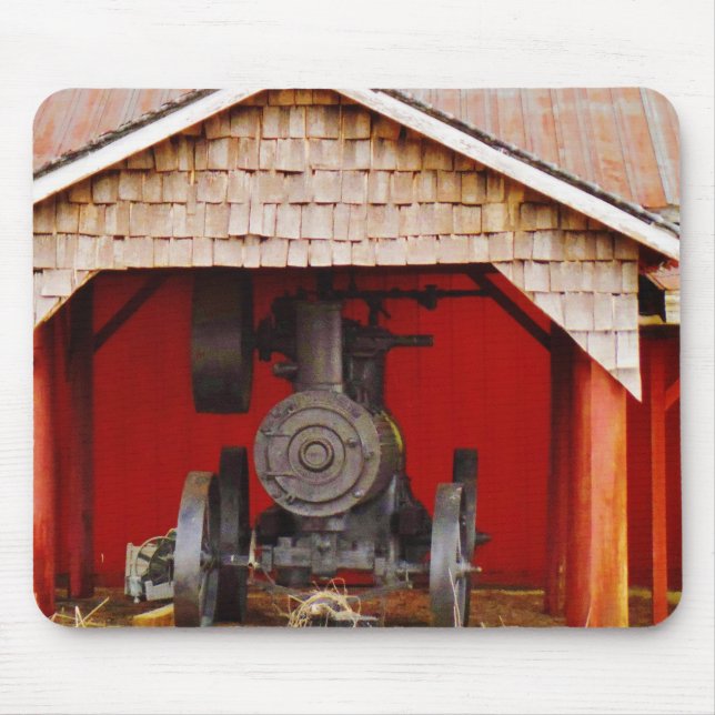 Stångmotordriven spårare musmatta (Framsidan)