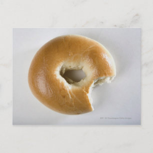 Stängning av bagel vykort
