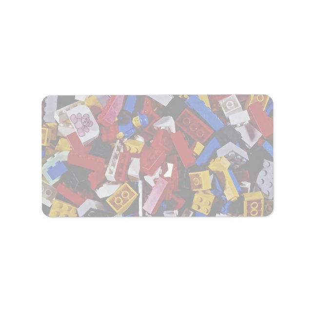 Stängning av barnblock för byggnad adressetikett (Framsidan)