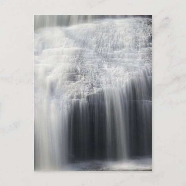 Stängning av Dingmans Falls Vykort (Framsida)